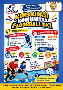 Asosiasi Floorball DKI Jakarta Gelar Konsolidasi, Siapkan Agenda Besar Akhir 2026